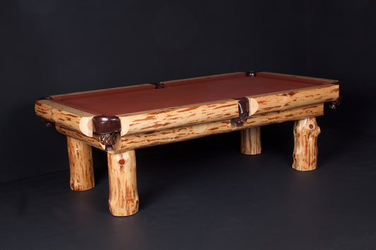Viking Klondike Log Pool Table