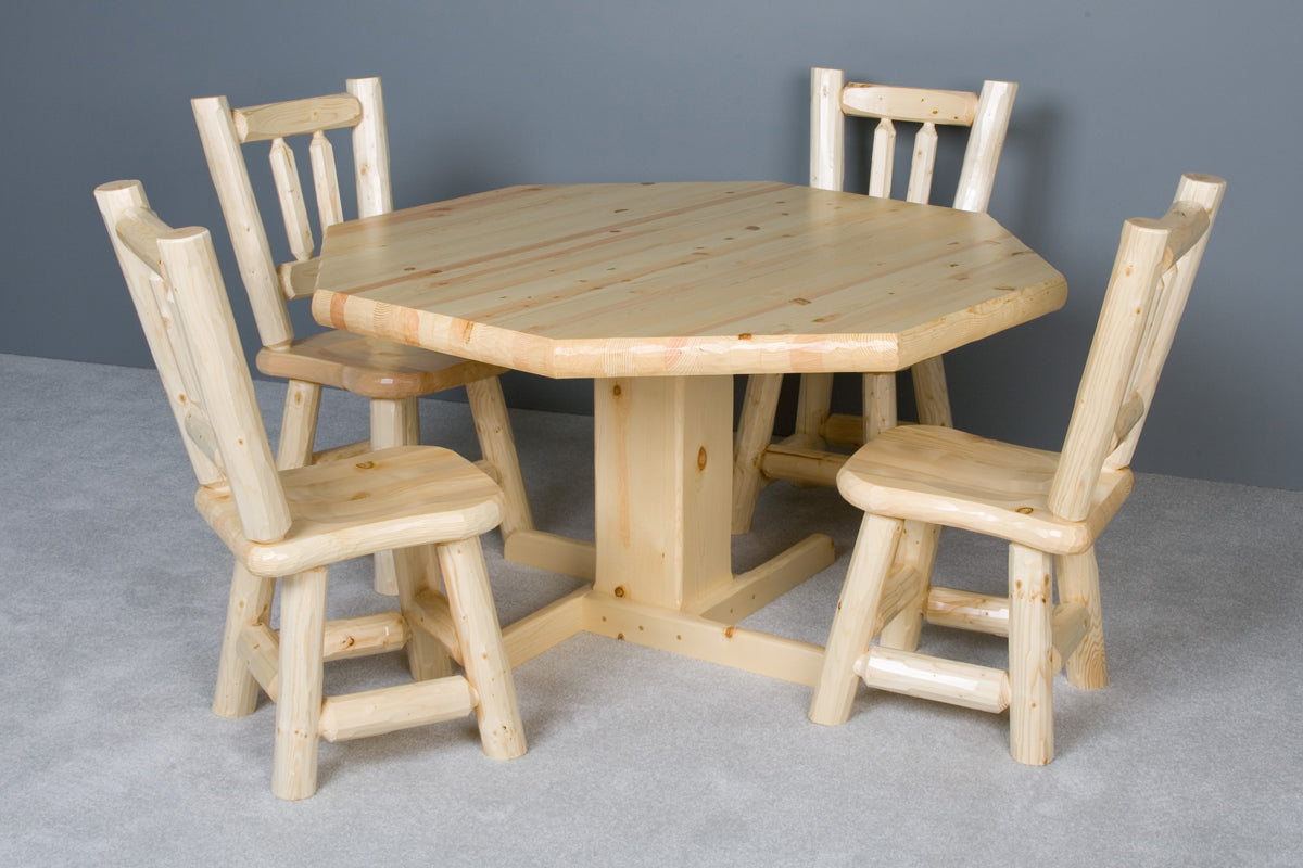 Viking Log Poker Table