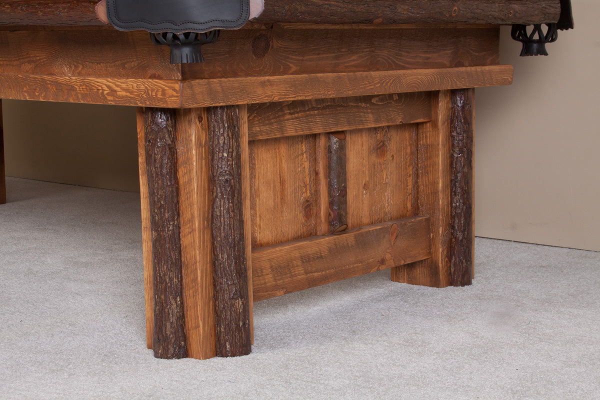 Viking Sawtooth Hickory Pool Table