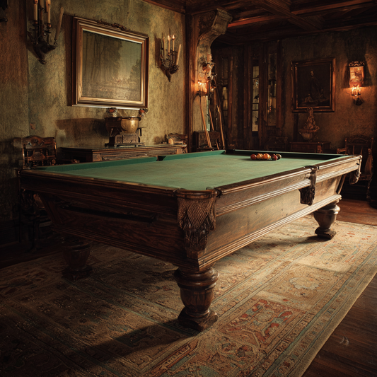 The Sovereign Heritage — Old‑World Classic Billiards Table